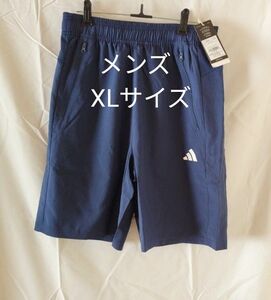 （新品）アディダス　メンズ　ショートパンツ　QF268 ダークブルー　XLサイズ