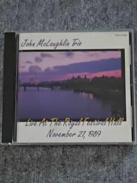 CD / John McLaughlin Trio ★ Live At The Royal Festival Hall `89