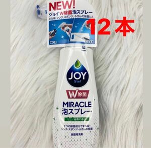 JOY ミラクル泡スプレー 緑茶の香り 12本セット