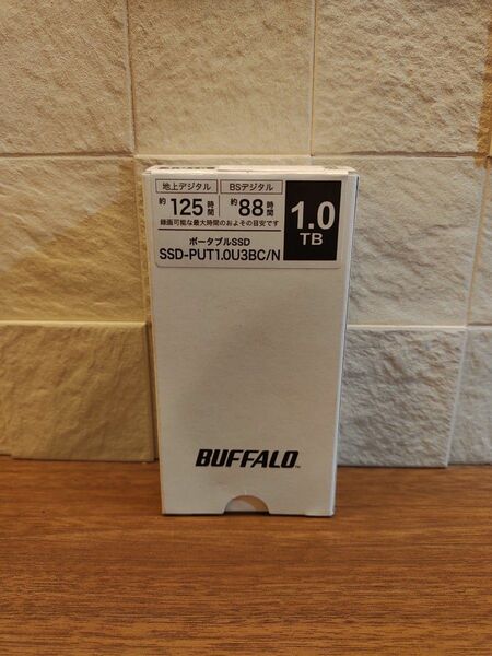 BUFFALO 外付けハードディスク 1TB SSD-PUT1.0U3BC/N