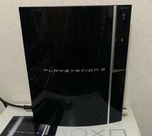 起動確認済 PlayStation3 PS3 ブラック 80GB CECHL00 SONY 箱・取説付 プレステ プレイステーション ソニー_画像3