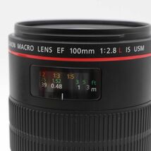 【極上品】キヤノン EF100mm F2.8L マクロ IS USM #845_画像7