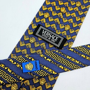 1円～ VERSACE ヴェルサーチ ネクタイ　〈310-1〉