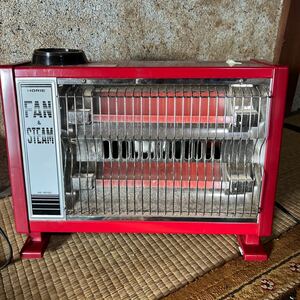 電気ストーブ レトロ ストーブ 昭和レトロ 電気ヒーター 400W ファン・スチーム HORIE ホリエ ホリエ電機