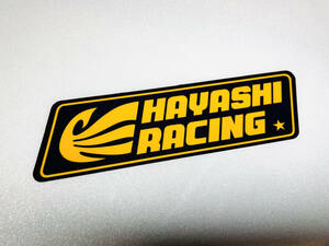 ハヤシレーシング ステッカー HAYASHI RACING 当時物 昭和 レトロ デカール ホイール Z1 Z2 希少 レア バブ 旧車 佐田 SATA