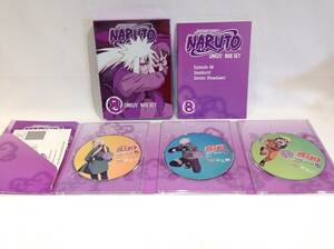 ◆405◆輸入盤 / NARUTO UNCUT BOX SET 8 / DVD3枚組 / ナルト アニメ 少年ジャンプ 日本語/英語