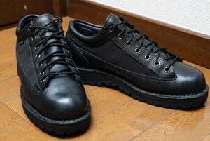 DANNER　ダナー　ダナーフィールドロー　us8 ゴアテックス　ブーツ　26cm ブラック 黒　