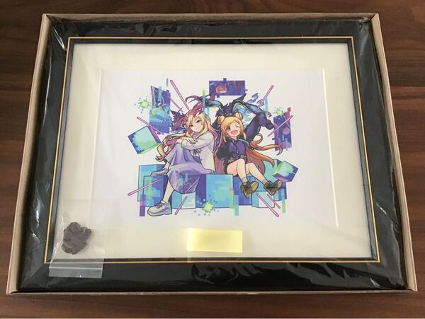 モンスト 高精細複製イラスト ルシファー&パンドラ ～XFLAG PARK 2021～　100枚限定　複製原画　未使用　最終値下げ