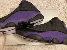 【1円スタート】 Nike Air Jordan 13 Court Purple 28.5cm US 10.5 ナイキ エアジョーダン コートパープル 新品 黒タグ プレ値 _画像3