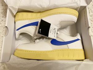 【1円スタート】 Nike Air Force 1 Low Unity White Blue 28.5cm US 10.5 エアフォース ユニティー ホワイト ブルー 新品 黒タグ 