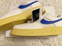 【1円スタート】 Nike Air Force 1 Low Unity White Blue 28.5cm US 10.5 エアフォース ユニティー ホワイト ブルー 新品 黒タグ _画像3