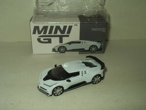 TSM Model Bugatti Centodieci / MNI GT ブガッティ チェントディエチ ( 1:64 ) ホワイト