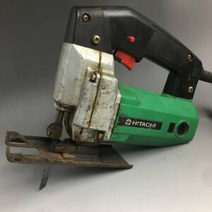 ut25/64 HITACHI 無段変速ジグソー 100V 動確済 現状品 工具 60mm CJ60V 電動工具 ハンドツール 日曜大工○