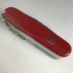 ut26/8 VICTORINOX(ビクトリノックス) スイスチャンプ 中古 キャンプ アウトドア 十徳ナイフ RED レッド キャンプ用品〇の画像2