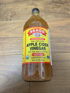 Bragg organic Apple rhinoceros da- vinegar apple vinegar 946 millimeter liter 1 pcs 