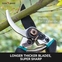 ◆剪定ばさみ 剪定鋏 園芸用はさみ 剪定バサミ SK-5スチール刃 裏に破れあり_画像3