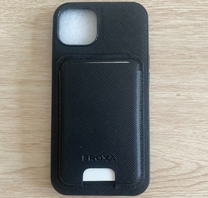 ◎PROXA iPhone13用 6.1インチ スマホケース 多機能 電磁波干渉防止 カード収納 全面保護 Apple iPhone 13 6.1&#34;対応 ブラック