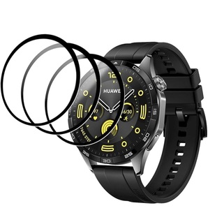 ◎Watch GT4 46mm HUAWEI ガラスフィルム HUAWEI スマートウォッチ GT4 46mm用 保護フィルム 3枚セット