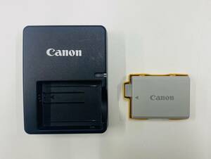 Y Canon キャノン 純正バッテリーパック LP-E5 純正バッテリー充電器 LC-E5 通電確認済み