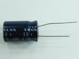 5 piece together! electrolytic capacitor 50V 470μF 85*C ELNA