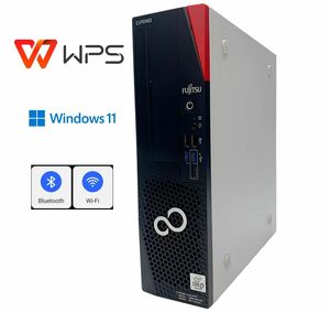 D374/富士通 D7010/CPU i3-10100/RAM 16GB(pC4-3200)/M.2 NVMe256GB+HDD 1TB/WIN11Pro/Office WPS/無線Wi-Fi+Bluetooth