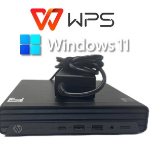 D502/HP 400G6DM/Core i3-10100T/m.2 NVMe256GB+HDD 1TB/メモリー8GB/Win11 Pro/Office WPS/内蔵無線LAN+Bluetoothの画像4