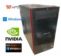 D489/AMD Ryzen9-3900x/メモリ16GB/SSD 500GB/GTX 970 4GB/Office WPS/DVD/Win11_画像1