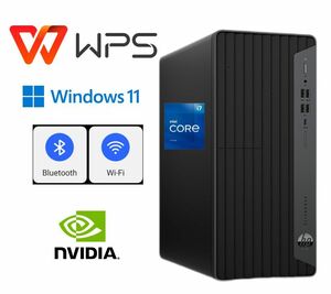 D403/HP 800G8TWR/Core i7-11700/メモリ16GB(PC4-3200)/M.2 NVME 256GB+3.5HDD 1TB/RTX3070/Office WPS/DVD/Win11Pro/無線LAN+Bluetooth