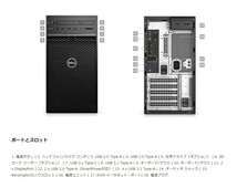 S68/DELL Precision 3630 Tower/Xeon E-2174G/32GB/M.2 NVME 512GB+HDD1TB/Win11_画像2