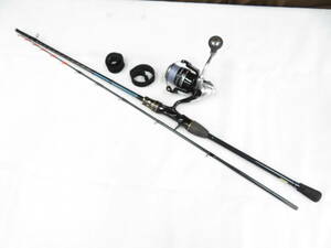 3J074MZ◎釣り竿　Daiwa ダイワ　KATTOU-FUGU X HH-150・R　/リール　shimano　シマノ　 EXSENCE BB◎中古品