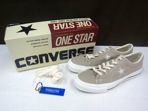 3E388MZ◎CONVERSE コンバース　スニーカー　TIMELINE 23SS ONE STAR J VTG CANVAS/ローカットスニーカー/26.5cm◎未使用