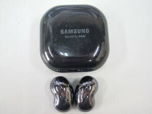 3E483EZE◎SAMSUNG Galaxy BUDS Live SM-R180　ワイヤレスイヤホン　Bluetooth　ブラック◎中古品