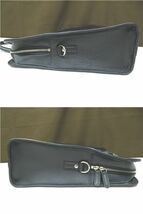 3J371MZ◎Business Leather Factory ビジネス レザーファクトリー　牛革　ビジネスバッグ　鞄　ブラック◎未使用品_画像5