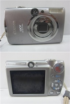 3E484◎Canon キヤノン PC1209 IXY DIGITAL 900 IS コンパクトデジタルカメラ デジカメ　シルバー◎中古_画像2