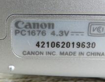 3J219◎Canon キャノン IXY 600F PC1676　 コンパクトデジタルカメラ　デジカメ◎中古品_画像5