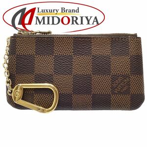 LOUIS VUITTON ルイヴィトン ダミエ ポシェット クレ N62658 コインケース エベヌ/180333【中古】