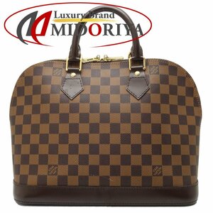 LOUIS VUITTON ルイヴィトン ダミエ アルマPM N53151 ハンドバッグ エベヌ/450301【中古】