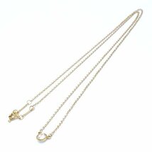 TIFFANY&Co. ティファニー バイザヤード ネックレス 1Pダイヤモンド エルサペレッティ K18YG イエローゴールド/291497【中古】_画像3