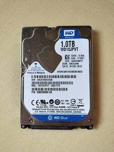 SONY ソニー製 nasne ナスネ 交換用HDD（ハードディスク） 1TB 中古