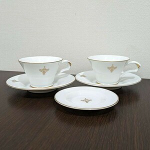 #13258 【美品】 たち吉 TABLE WARE RICHFIELD ペア カップ ＆ソーサー セット 現状品