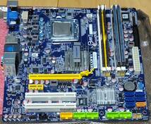 動作確認済 CPU メモリ マザーボード セット Core2 Quad Q9650 8GB Foxconn G45M-S 8MB_画像1