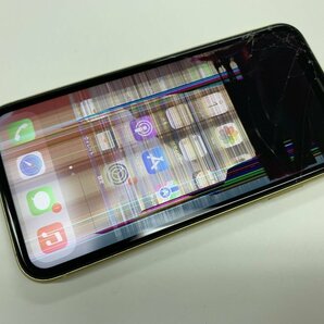 DT916 SIMフリー iPhone11 イエロー 128GB ジャンク ロックOFFの画像1