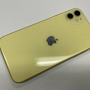 DT916 SIMフリー iPhone11 イエロー 128GB ジャンク ロックOFFの画像2