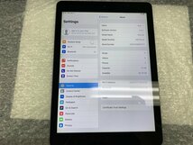 JH535 iPad Air 第1世代 Wi-Fiモデル A1474 スペースグレイ 32GB_画像3