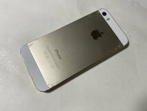IG156 SoftBank iPhone5s 64GB ゴールド ジャンク ロックOFF_画像2