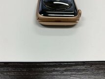 JH580 Apple Watch Series 5 44mm GPSモデル ゴールド アルミ A2093_画像3