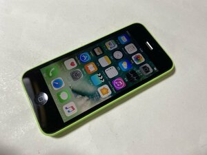IG456 au iPhone5c 16GB グリーン ジャンク ロックOFF
