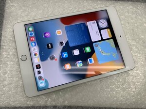 JI112 SIMフリー iPad mini 第4世代 Wi-Fi+Cellular A1550 シルバー 16GB ジャンク ロックOFF