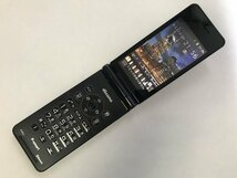 GK348 docomo P-01J ブラック 判定〇 ジャンク_画像1