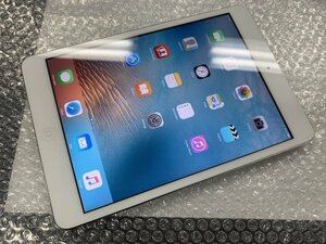 再BU234 SoftBank iPad mini 第1世代 Wi-Fi+Cellular A1455 ホワイト 32GB 判定○
